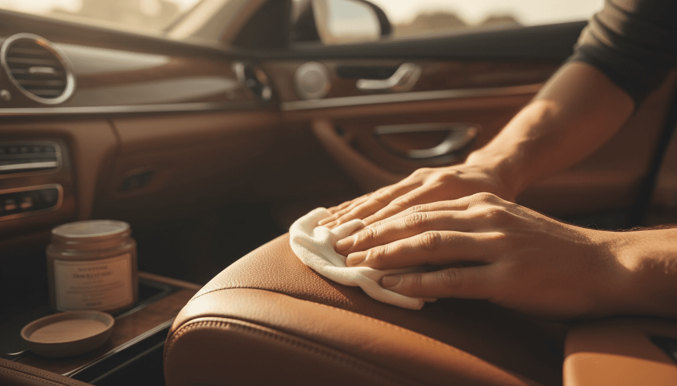 Leather conditioning