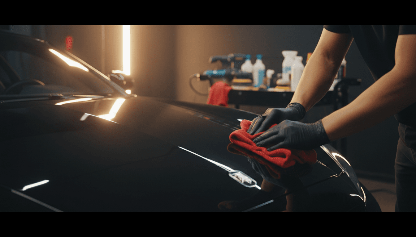 Exterior paint restoration